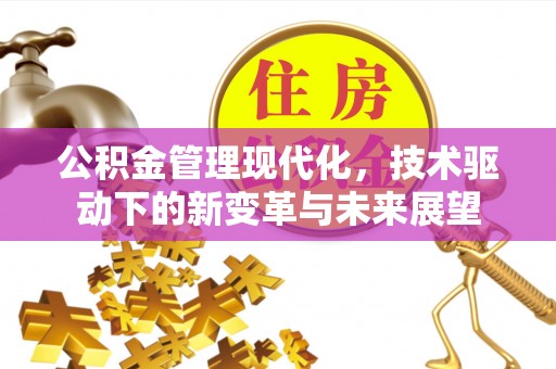 中宁公积金管理现代化，技术驱动下的新变革与未来展望