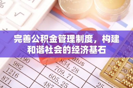 中宁完善公积金管理制度，构建和谐社会的经济基石