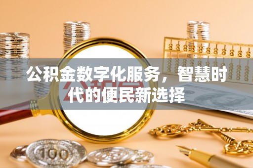 中宁公积金数字化服务，智慧时代的便民新选择